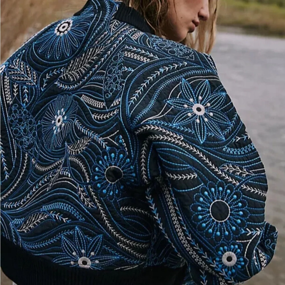 NWOT Garden Party bomber jacket by FP Movement from Free People in size Small